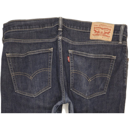 Levi's 508 Men Blue Straight Slim Stretch Jeans W34 L28