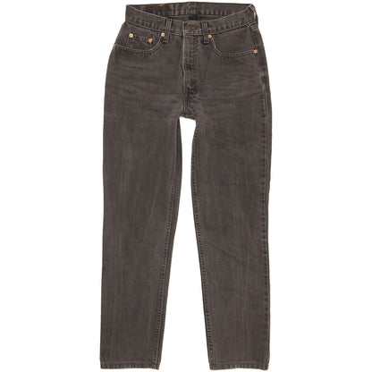 Levi's 613 Women Black Tapered Regular Jeans W28 L28