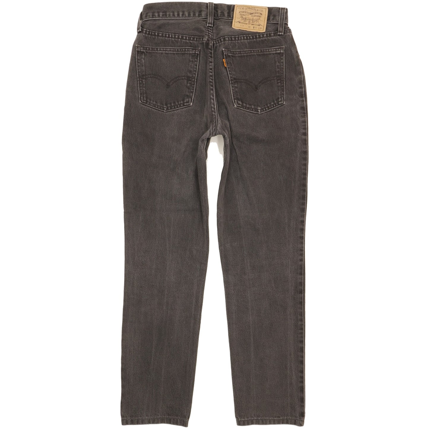 Levi's 613 Women Black Tapered Regular Jeans W28 L28