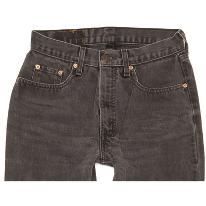 Levi's 613 Women Black Tapered Regular Jeans W28 L28