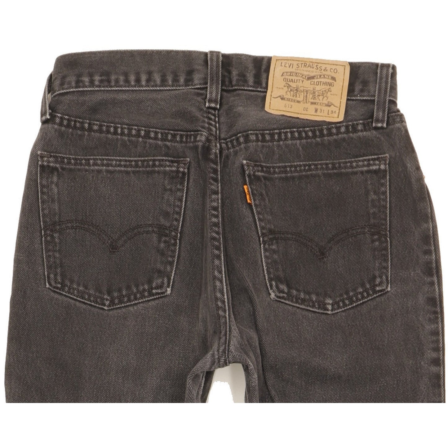 Levi's 613 Women Black Tapered Regular Jeans W28 L28