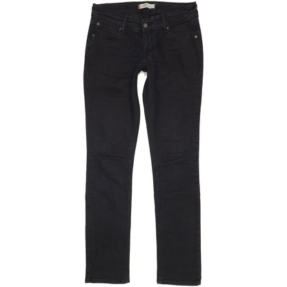 Levi's 571 Women Black Straight Slim Jeans W31 L33