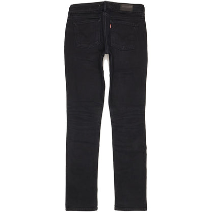 Levi's 571 Women Black Straight Slim Jeans W31 L33