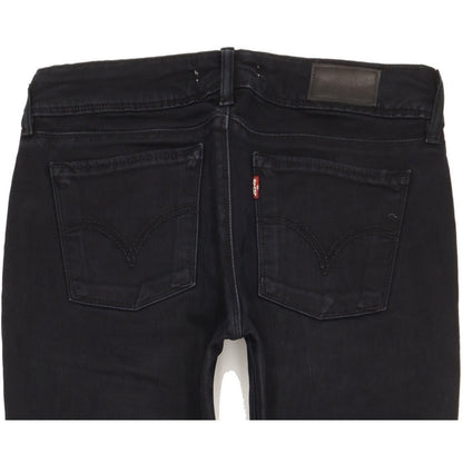 Levi's 571 Women Black Straight Slim Jeans W31 L33