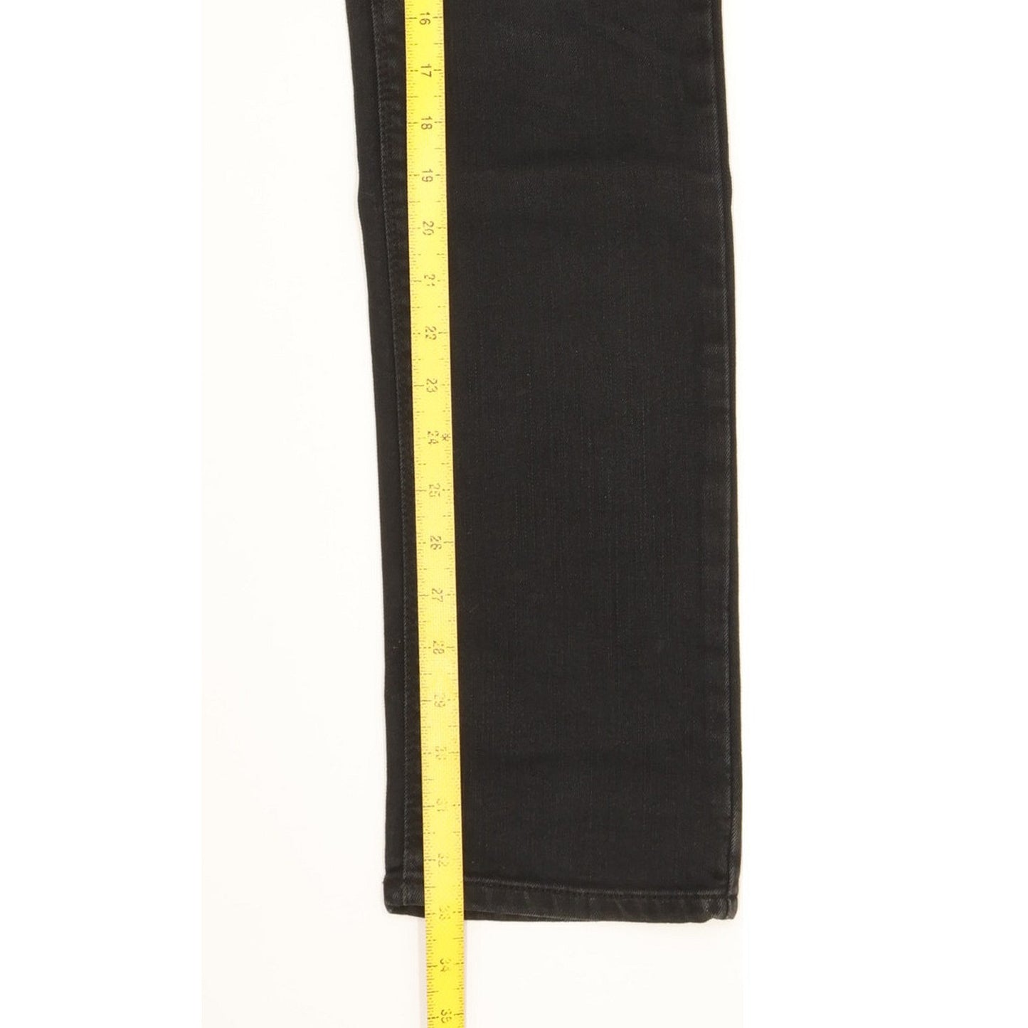 Levi's 571 Women Black Straight Slim Jeans W31 L33