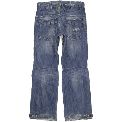 G-Star Raff Elwood Men Blue Straight Regular Jeans W34 L34