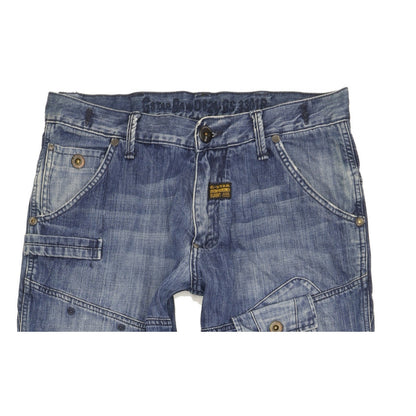G-Star Raff Elwood Men Blue Straight Regular Jeans W34 L34