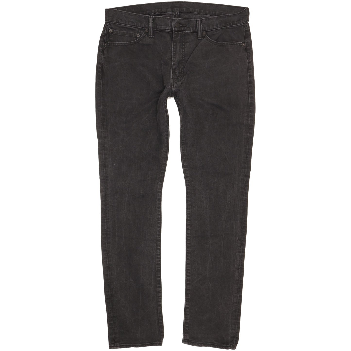 Levi's 510 Men Black Skinny Slim Stretch Jeans W38 L33