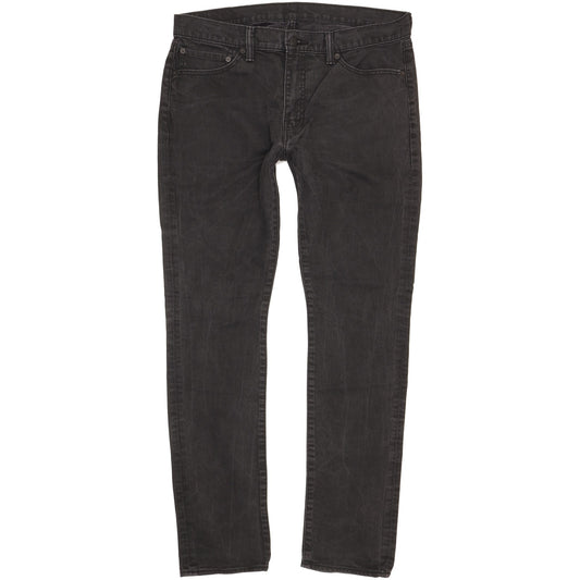 Levi's 510 Men Black Skinny Slim Stretch Jeans W38 L33