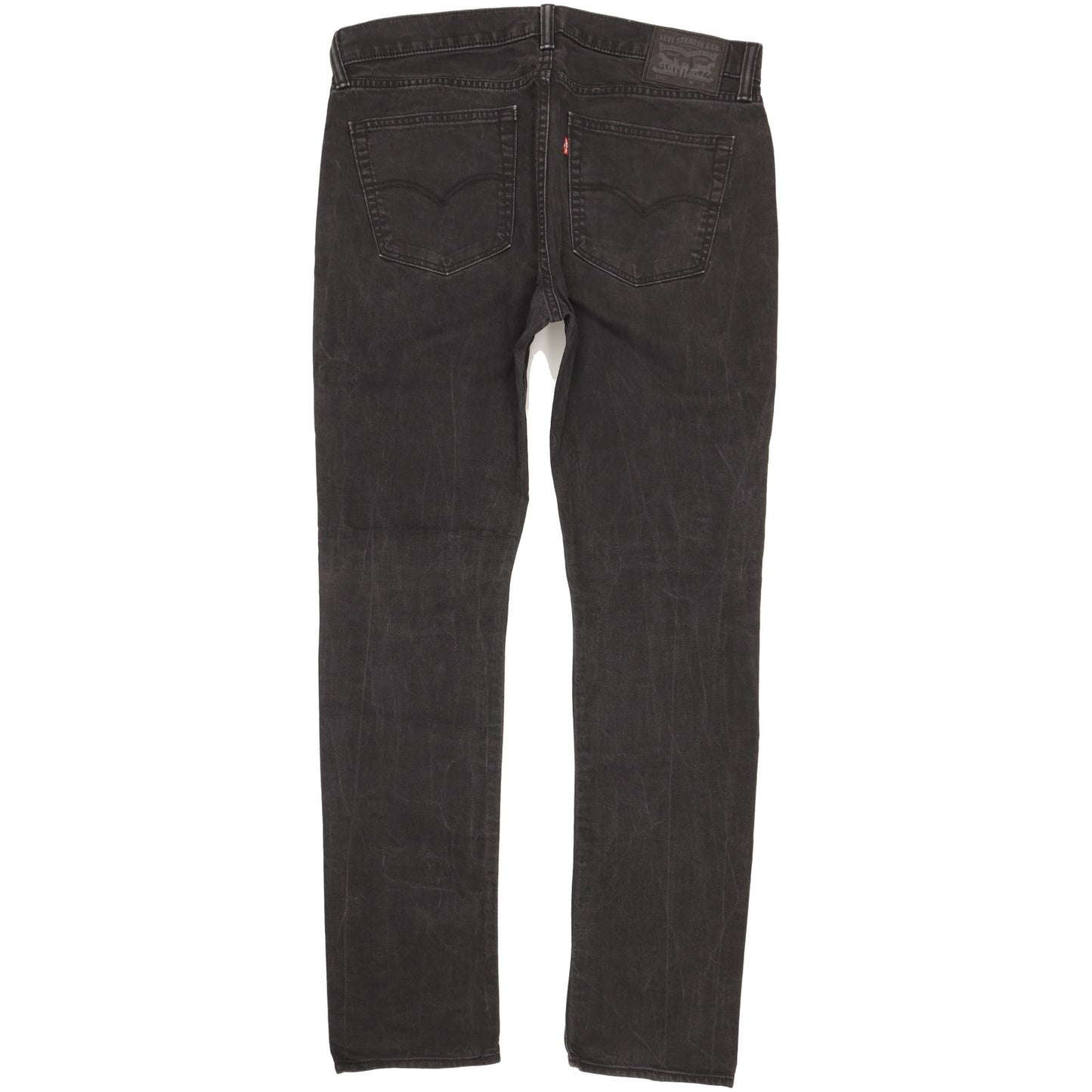 Levi's 510 Men Black Skinny Slim Stretch Jeans W38 L33