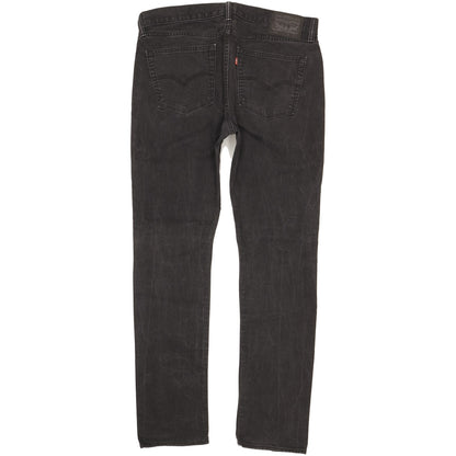Levi's 510 Men Black Skinny Slim Stretch Jeans W38 L33