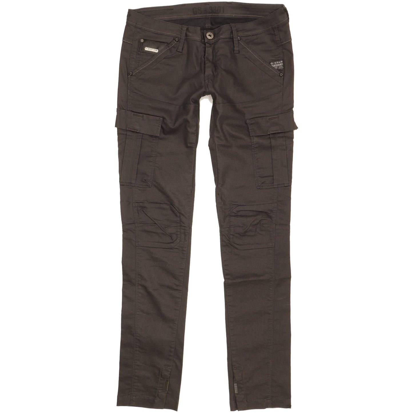 G-Star Army Dean Women Grey Tapered Slim Stretch Jeans W29 L33