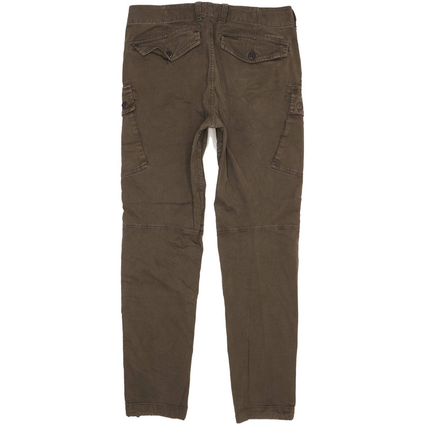 G-Star Roxic Cargo Men Green Tapered Relaxed Stretch Jeans W33 L36
