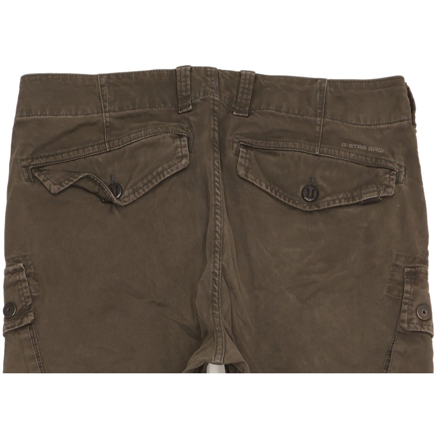G-Star Roxic Cargo Men Green Tapered Relaxed Stretch Jeans W33 L36