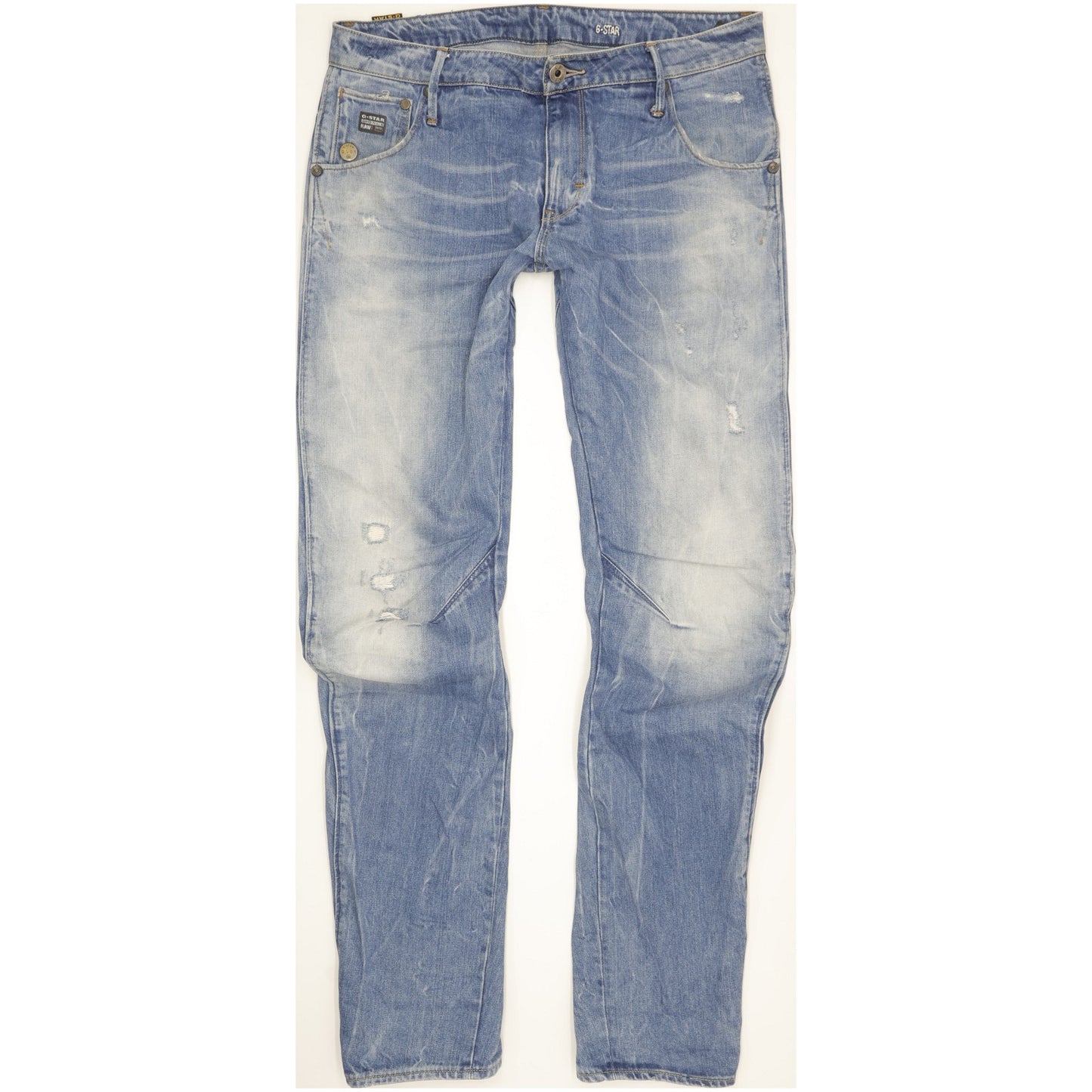 G-Star Arc 3D Men Blue Straight Slim Jeans W34 L36