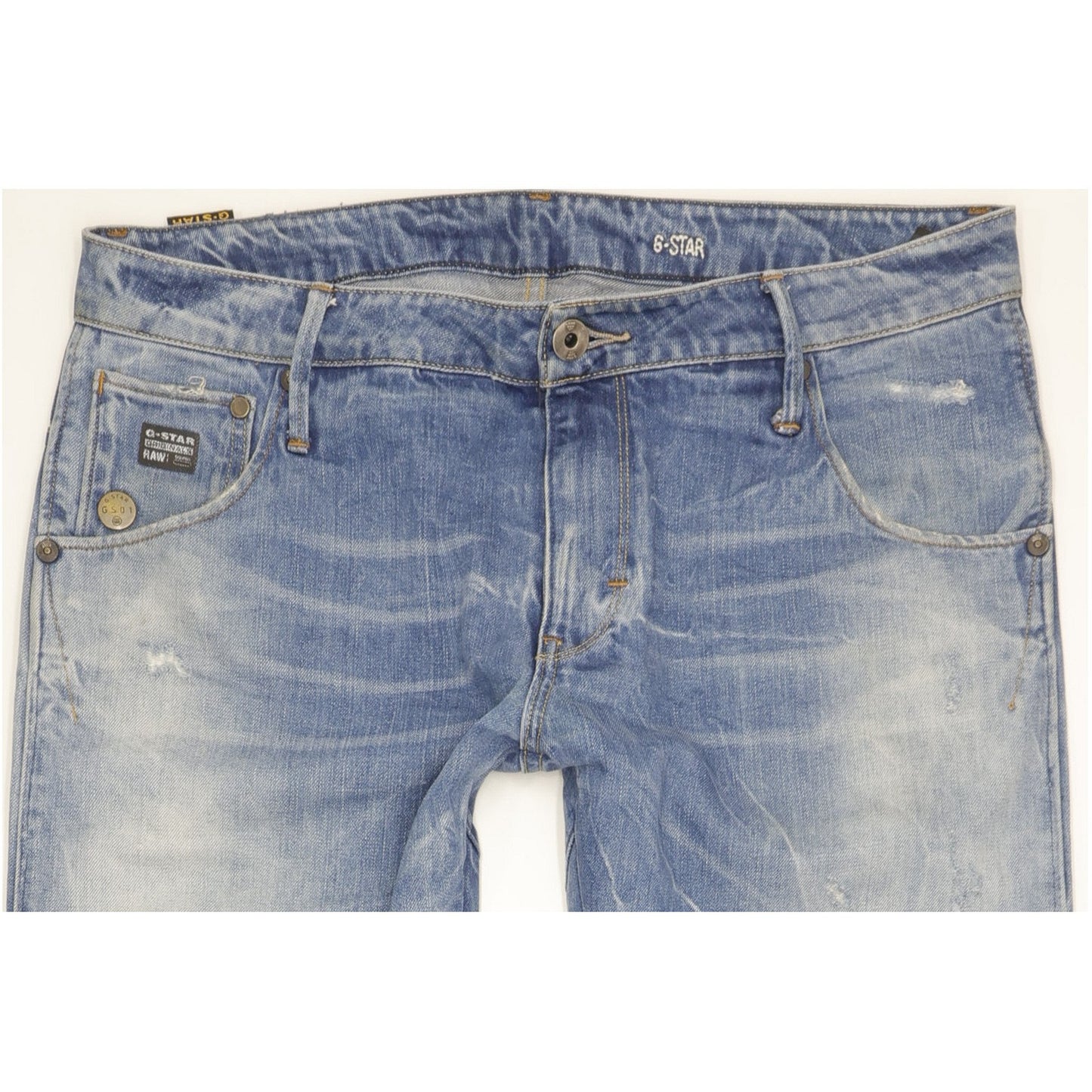 G-Star Arc 3D Men Blue Straight Slim Jeans W34 L36