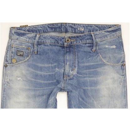 G-Star Arc 3D Men Blue Straight Slim Jeans W34 L36