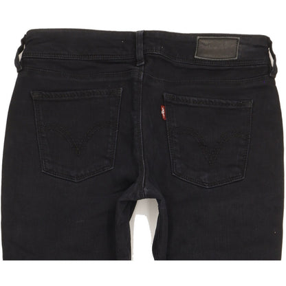 Levi's 571 Women Black Straight Slim Jeans W30 L32