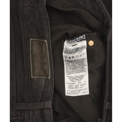 Levi's 571 Women Black Straight Slim Jeans W30 L32