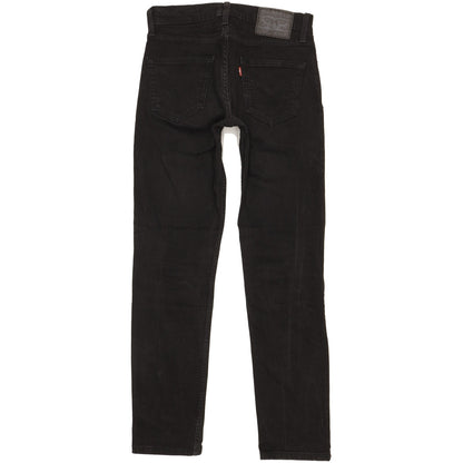 Levi's 511 Men Black Straight Slim Stretch Jeans W29 L31