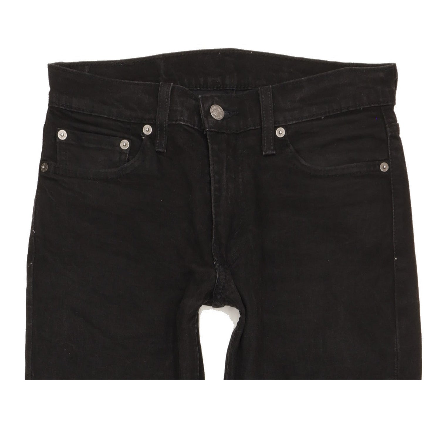 Levi's 511 Men Black Straight Slim Stretch Jeans W29 L31