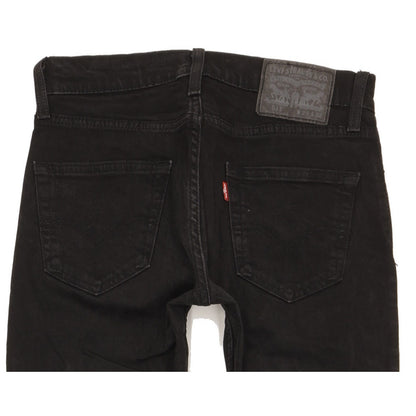 Levi's 511 Men Black Straight Slim Stretch Jeans W29 L31