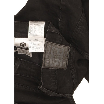 Levi's 511 Men Black Straight Slim Stretch Jeans W29 L31