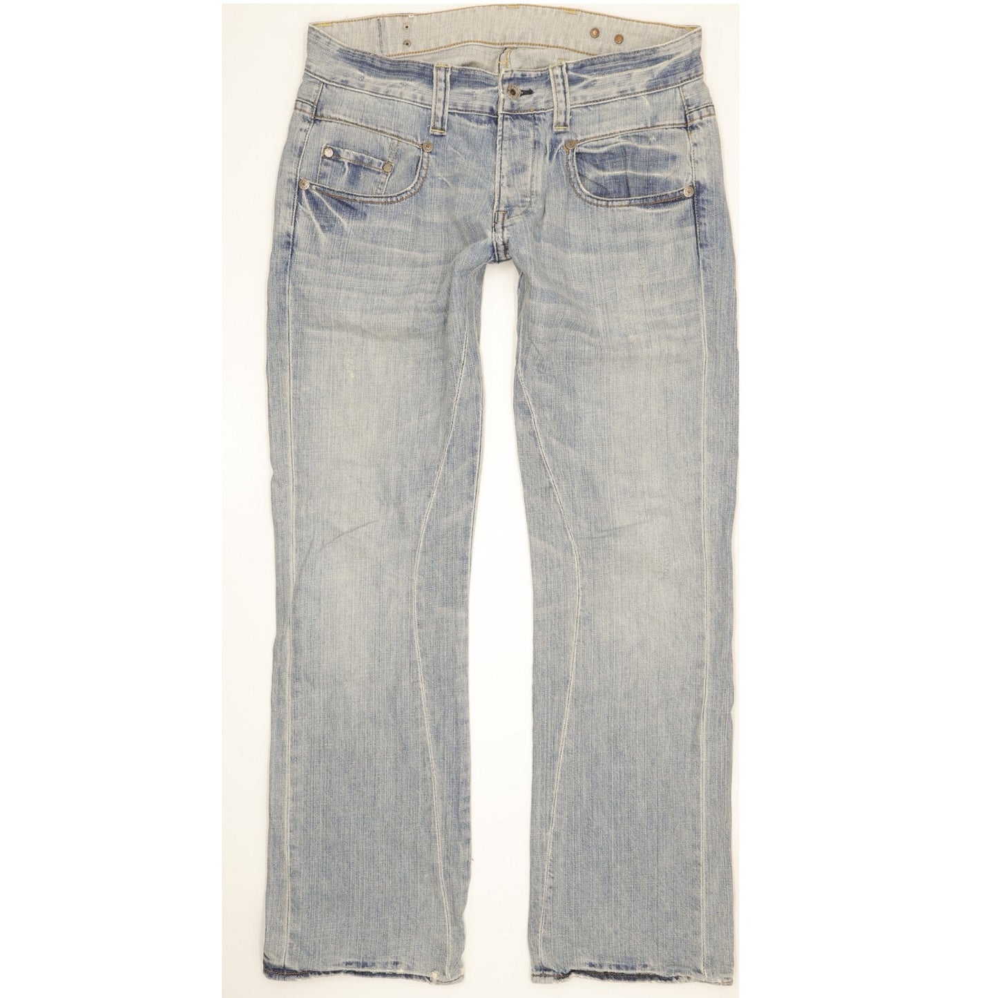 G-Star Men Blue Straight Regular Jeans W33 L32
