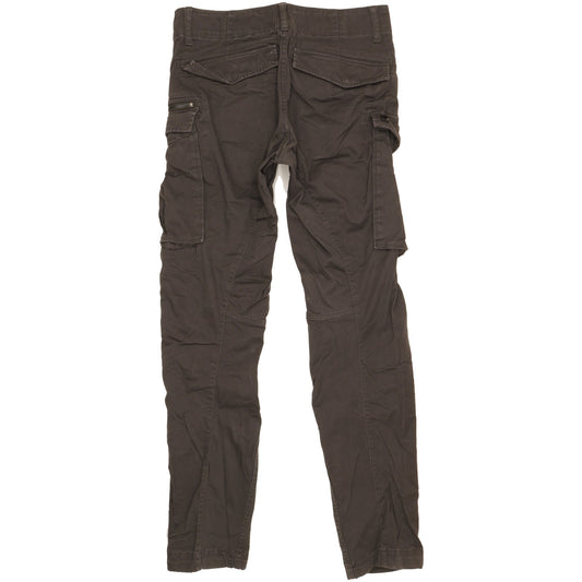 G-Star Rovic 3D Men Grey Tapered Relaxed Stretch Jeans W30 L34