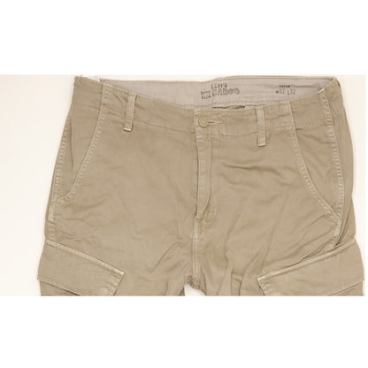 Levi's XX Cargo Men Grey Straight Relaxed Jeans W32 L32