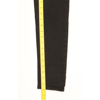 Levi's 710 Super Women Black Skinny Slim Stretch Jeans W30 L29