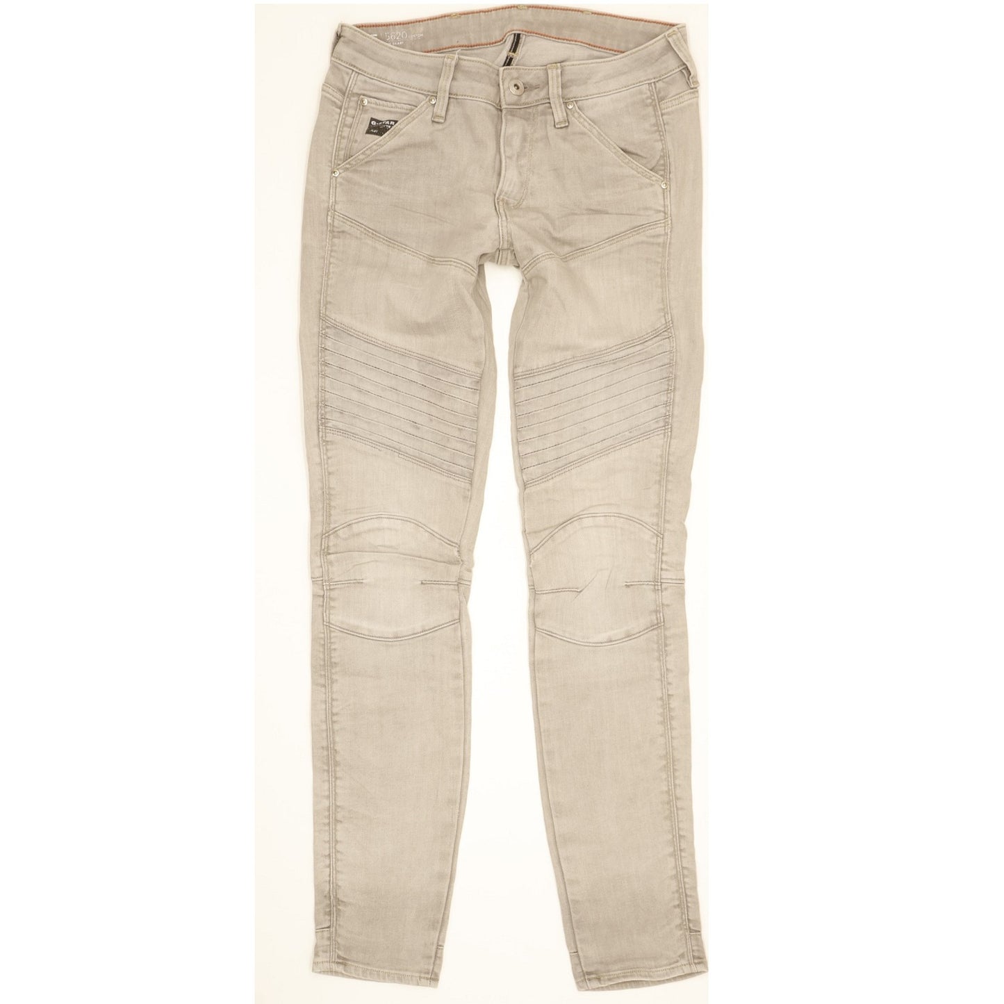 G-Star 5620-Z Women Grey Skinny Slim Stretch Jeans W27 L30