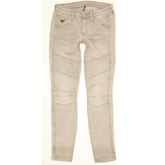 G-Star 5620-Z Women Grey Skinny Slim Stretch Jeans W27 L30