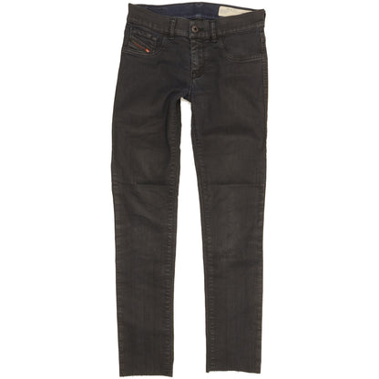 Diesel Livier Women Black Skinny Slim Jegging Stretch Jeans W26 L26