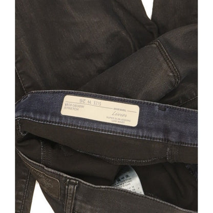 Diesel Livier Women Black Skinny Slim Jegging Stretch Jeans W26 L26