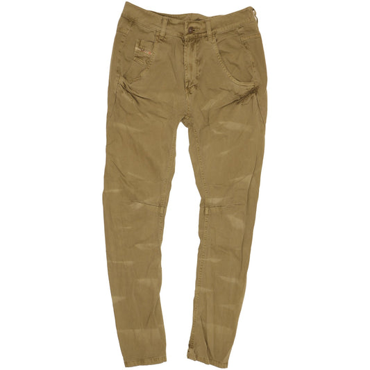 Diesel Faiza-a Green Tapered Regular Jeans High Waisted W25 L30