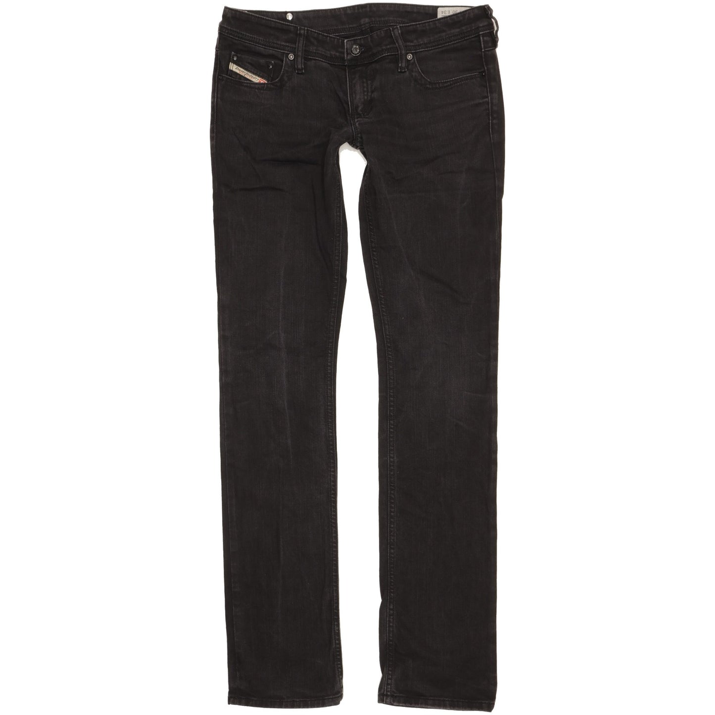 Diesel Lowky Men Black Straight Slim Stretch Jeans W30 L34