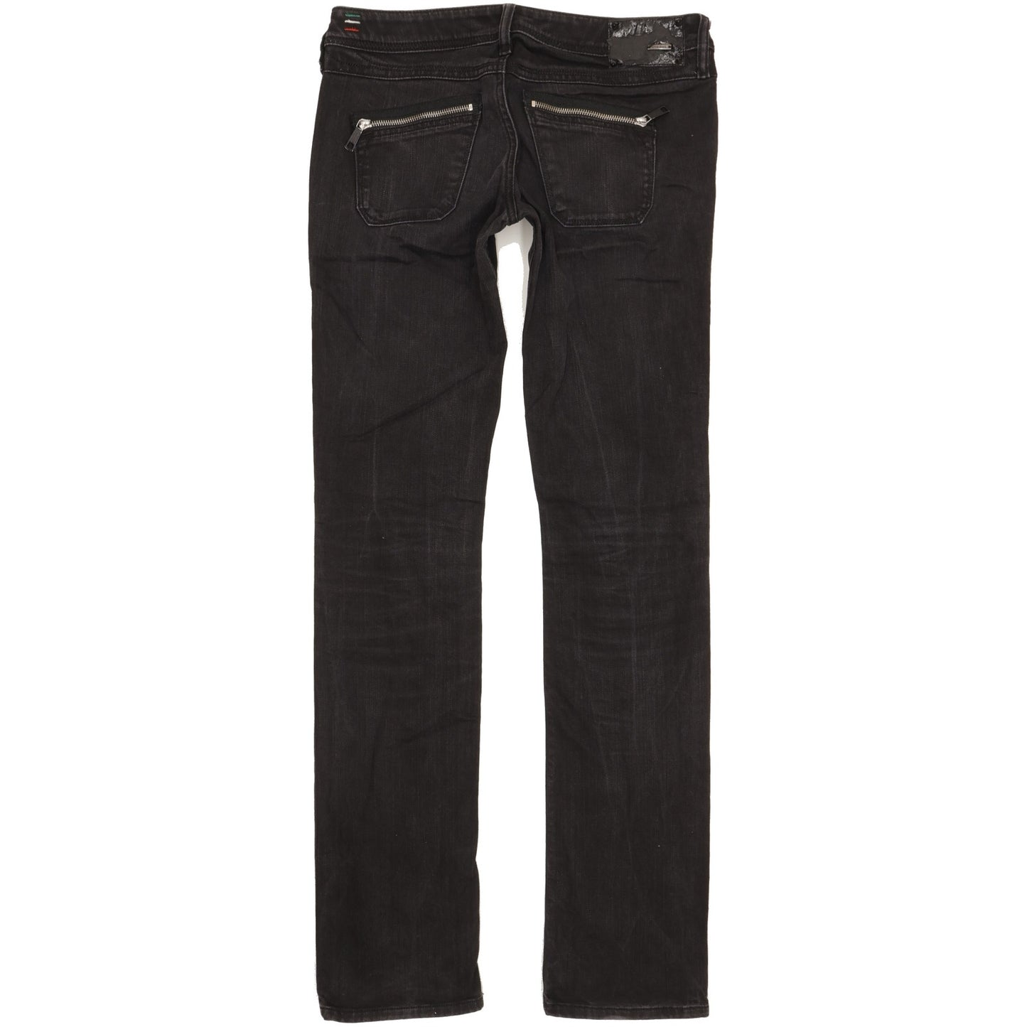 Diesel Lowky Men Black Straight Slim Stretch Jeans W30 L34