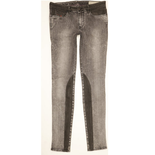 Diesel Skinzee Women Grey Skinny Slim Stretch Jeans W30 L33