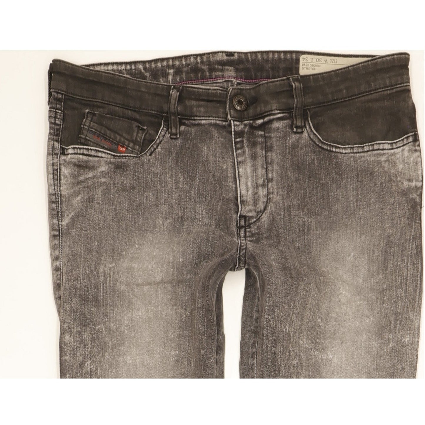 Diesel Skinzee Women Grey Skinny Slim Stretch Jeans W30 L33