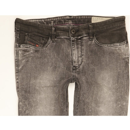 Diesel Skinzee Women Grey Skinny Slim Stretch Jeans W30 L33