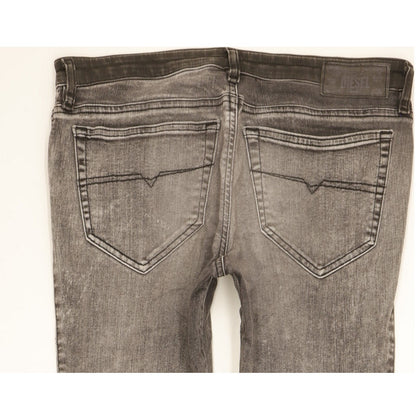 Diesel Skinzee Women Grey Skinny Slim Stretch Jeans W30 L33