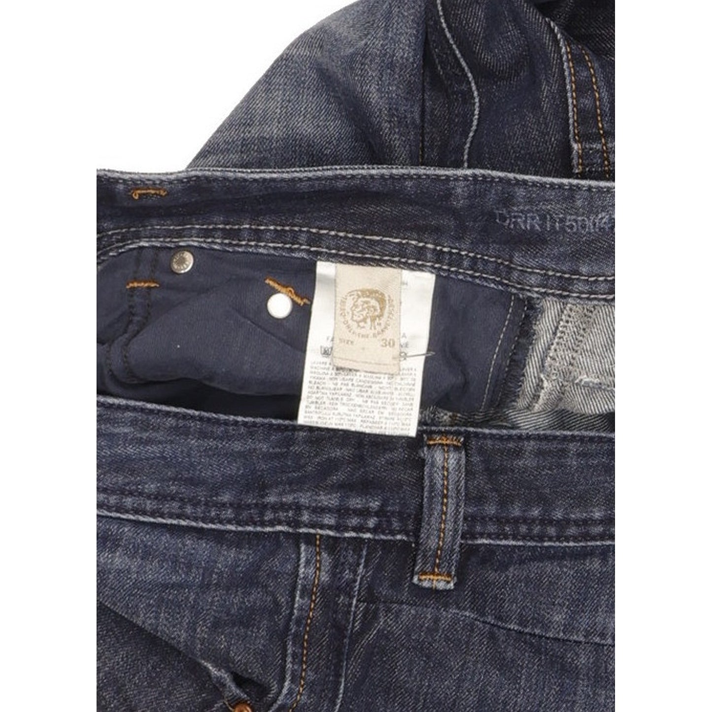 Diesel Darron Men Blue Straight Regular Jeans W30 L32