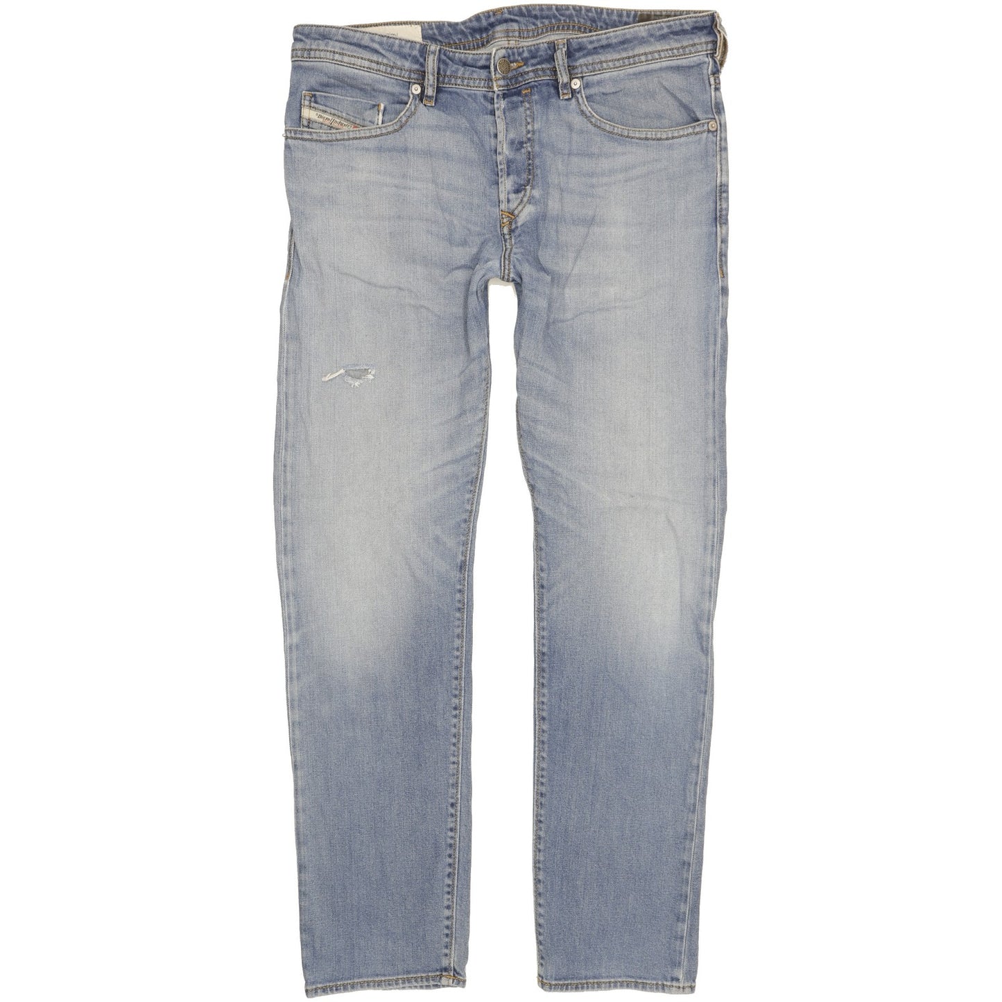 Diesel Buster Men Blue Tapered Regular Stretch Jeans W33 L30