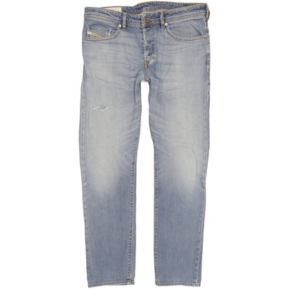 Diesel Buster Men Blue Tapered Regular Stretch Jeans W33 L30