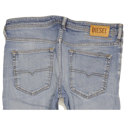 Diesel Buster Men Blue Tapered Regular Stretch Jeans W33 L30