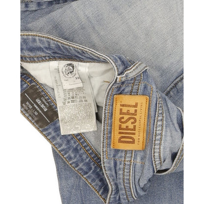 Diesel Buster Men Blue Tapered Regular Stretch Jeans W33 L30