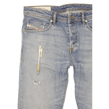 Diesel Buster Men Blue Tapered Regular Stretch Jeans W33 L30