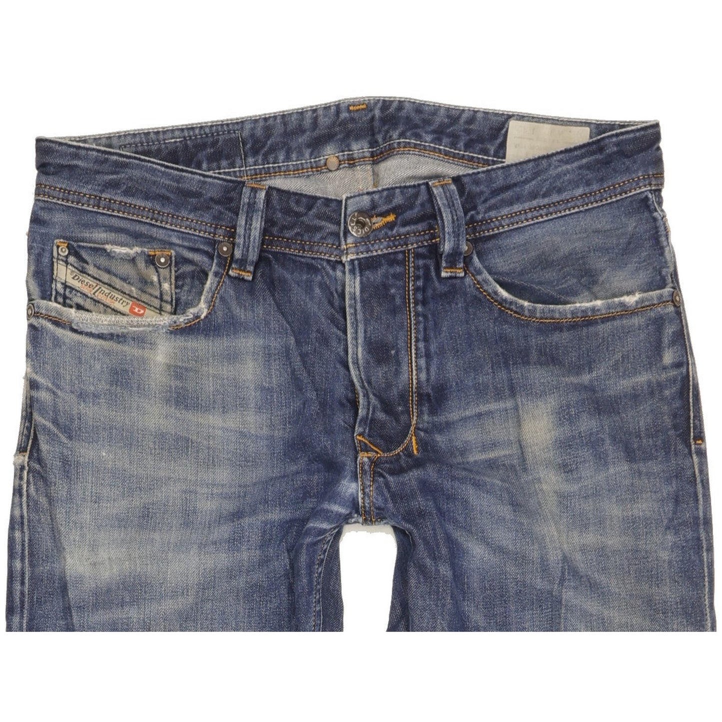 Diesel Larke Men Blue Straight Regular Jeans W30 L32