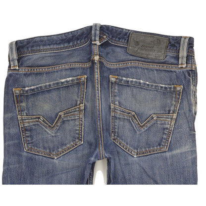 Diesel Larke Men Blue Straight Regular Jeans W30 L32